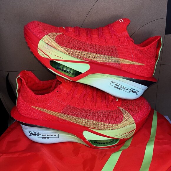 NEW Nike Air Zoom Alphafly Next% 3 Bright Crimson...